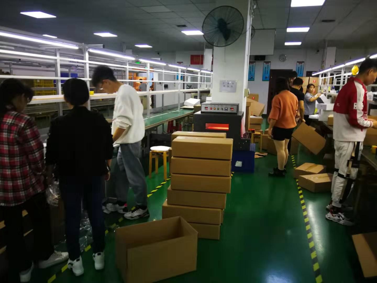 Shenzhen Jin Tuo Jie Technology Co., Ltd. 공장 생산 라인