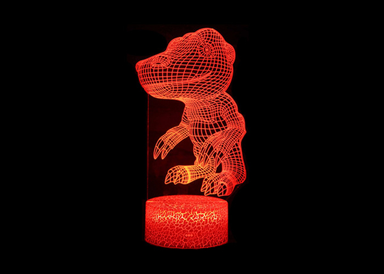 고능률 3D 착시 램프 거실을 위한 아크릴 밤 빛