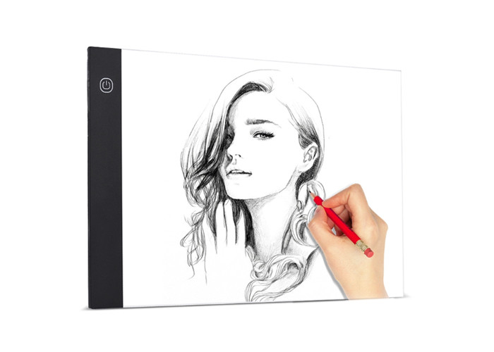 아크릴 LED 그림 추적 패드 A4 크기 생기 종이 휴대용 그림 패드